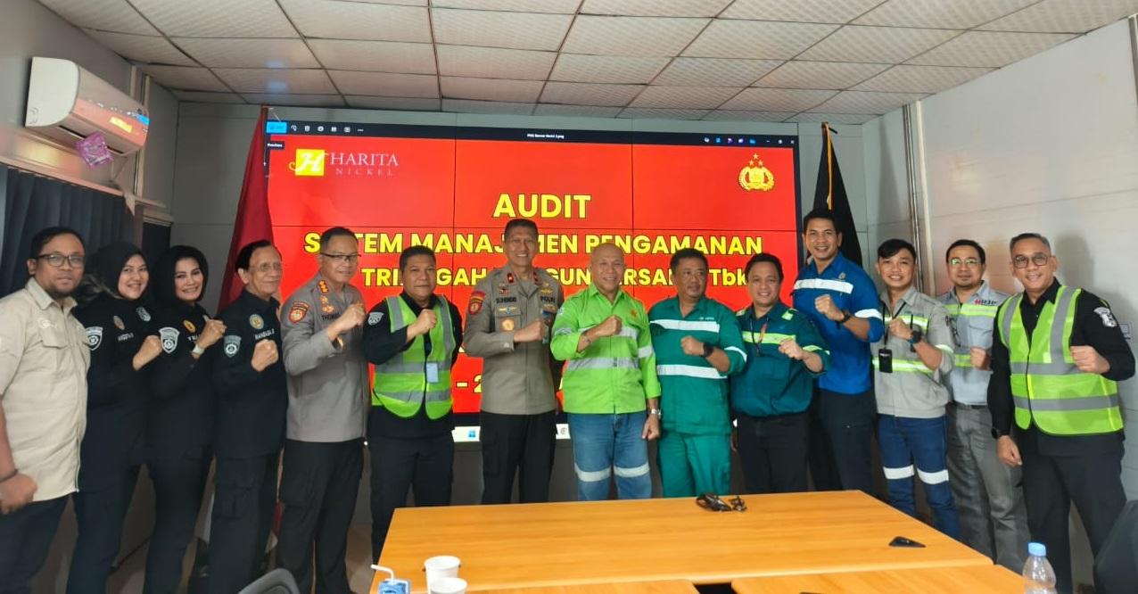 First in North Maluku, Harita Nickel Receives Gold Audit Certification for National Vital Object Security