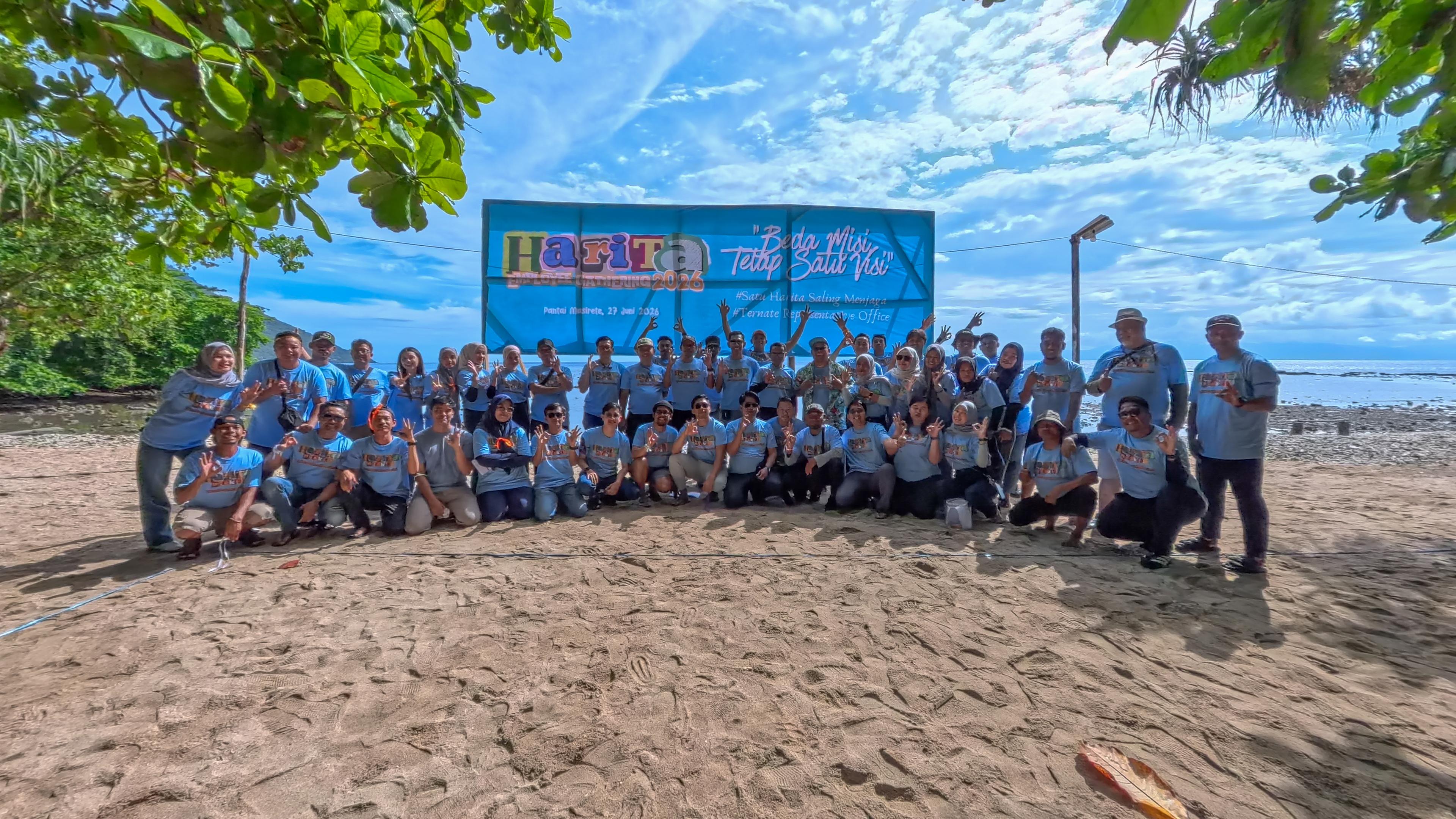 Harita Nickel Ternate Representative Office Strengthens Team Spirit Through 'Sama Rata, Samua Rasa'