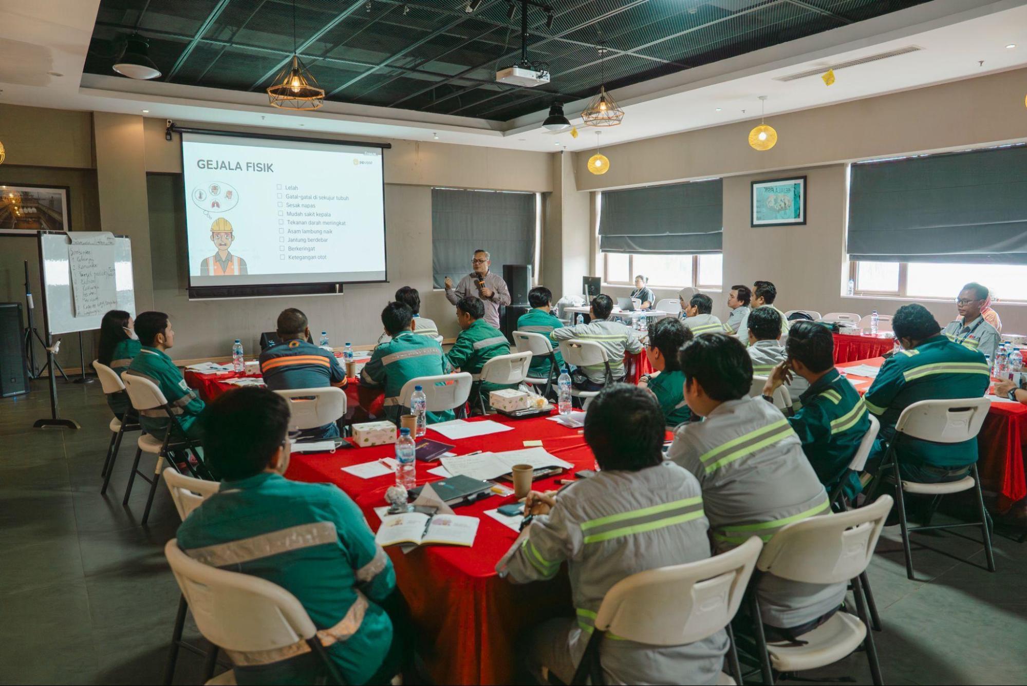 Harita Nickel Holds PFA Training, Reinforces the Importance of Mental Health for Employees