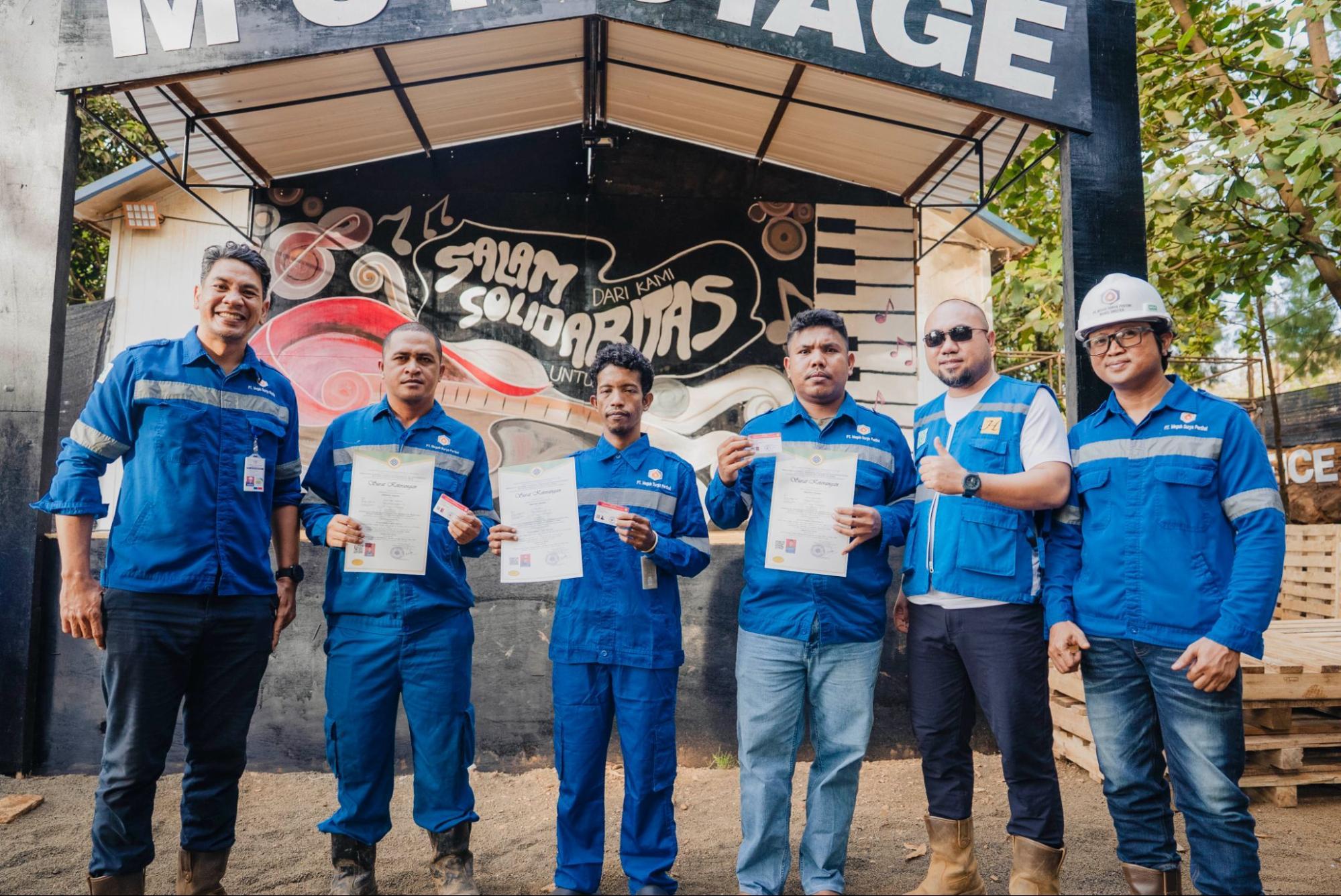 Strengthening Operator Competency and Safety Culture, Harita Nickel Awards SIO Certifications