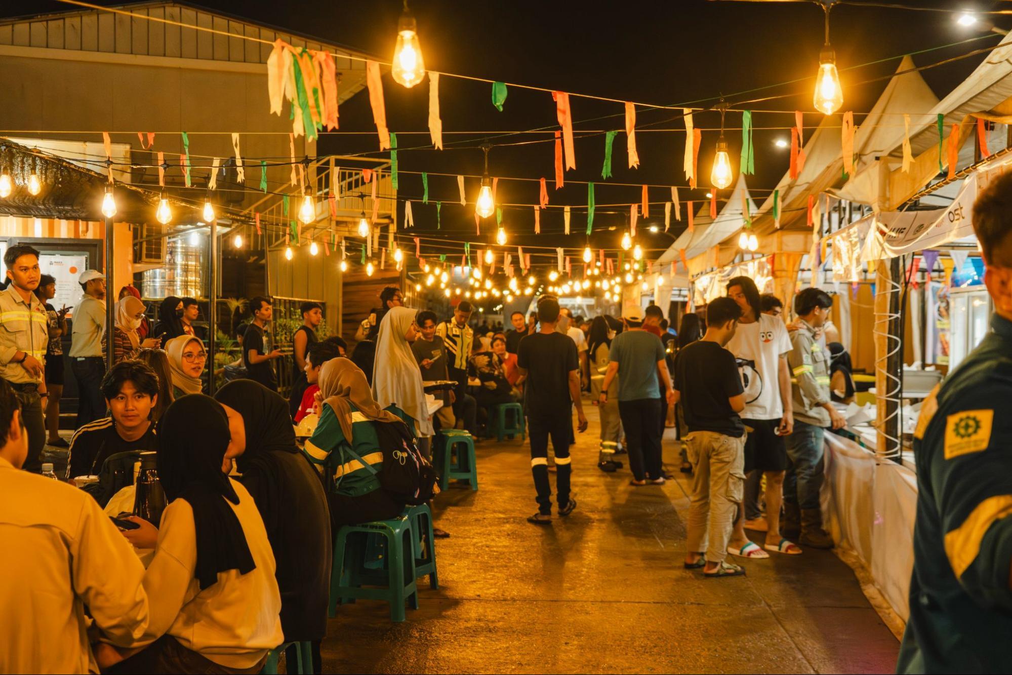 Street Food Night Market Brings a Fresh Atmosphere to HJF Employee Housing