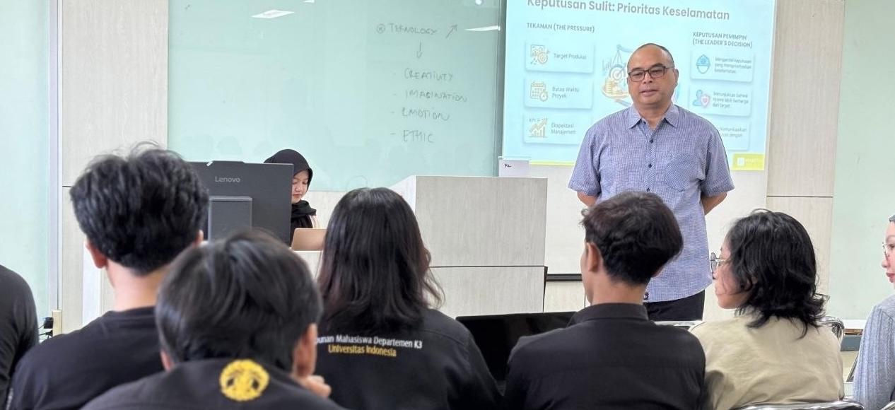 Harita Nickel Shares Best Practices for Building a Sustainable Safety Culture with UI Students