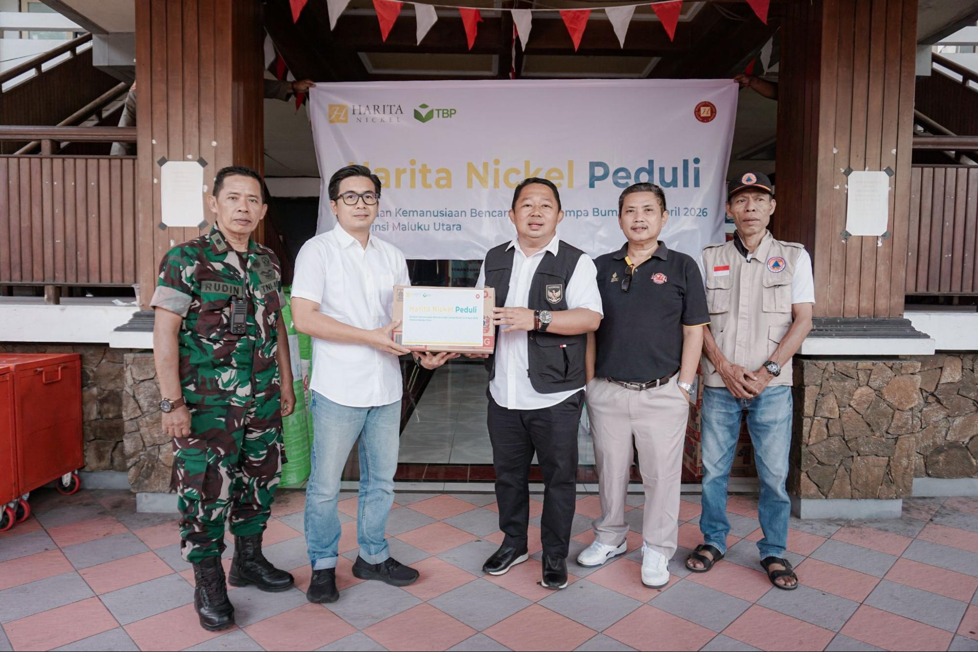 Harita Nickel Provides Logistical Aid to Earthquake Victims in Ternate