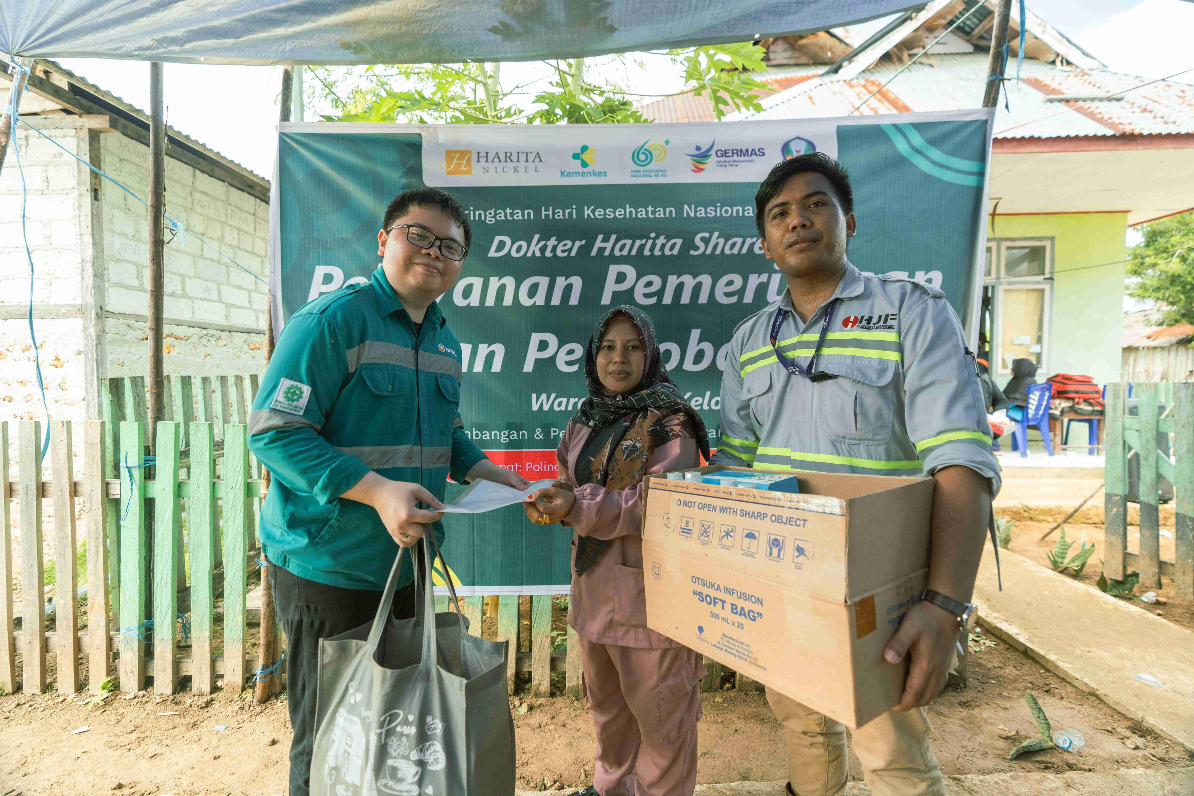 Harita Nickel Provides Free Medical Check-ups in Kelo Village