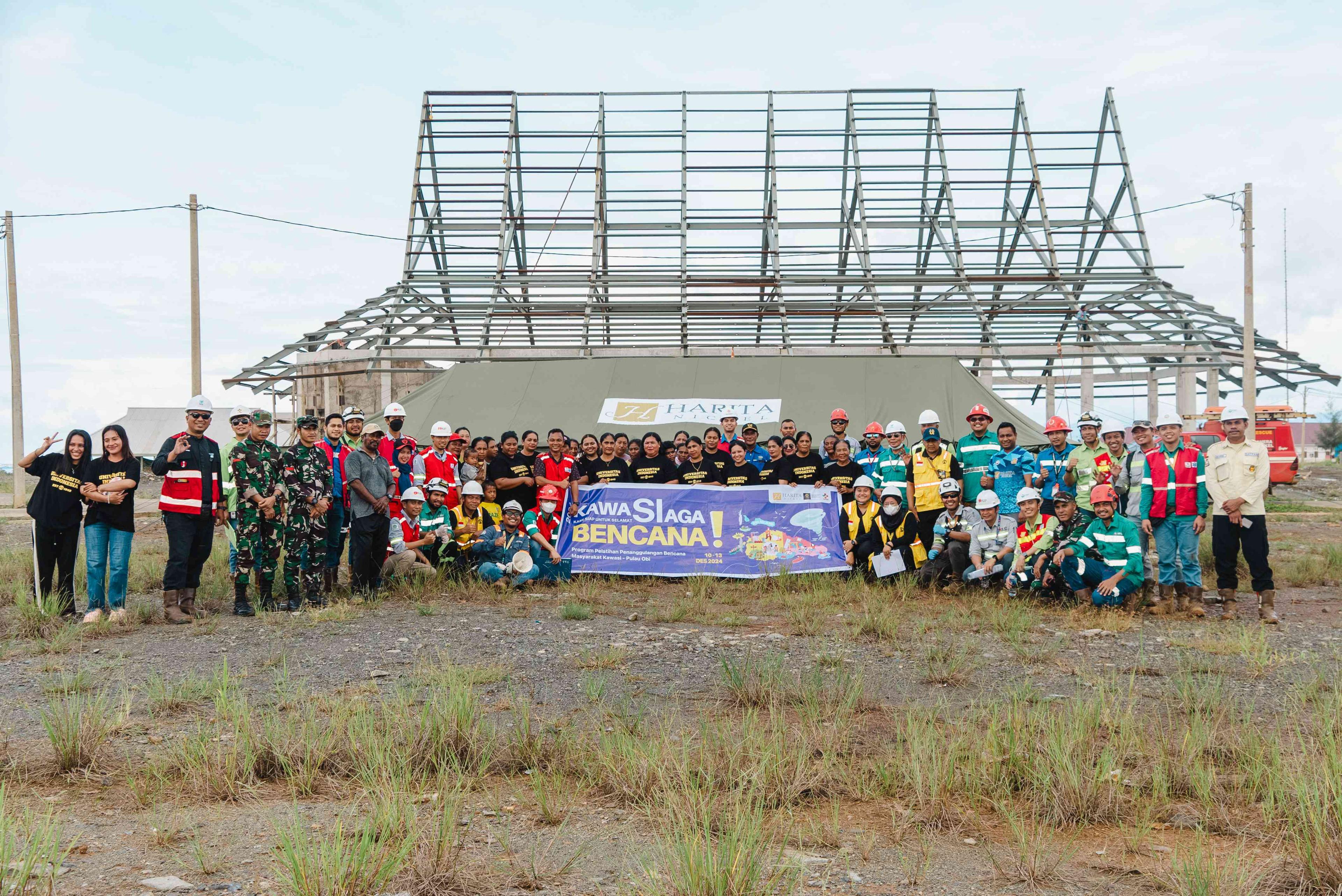 Harita Nickel Collaborates with DRRC UI to Launch "Kawasi Disaster Preparedness" Program