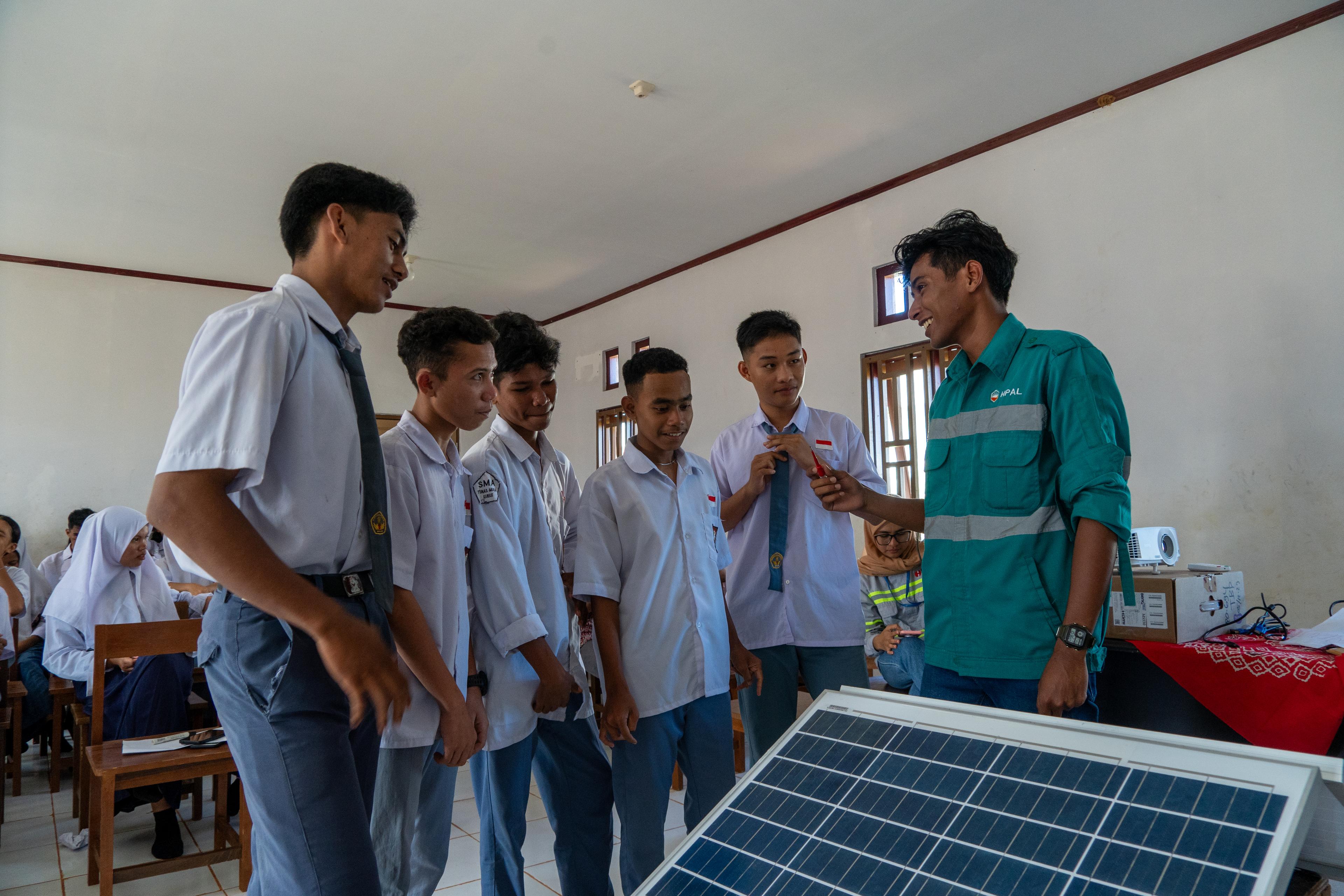 Harita Nickel's CSR Education Program for Semester I of 2024