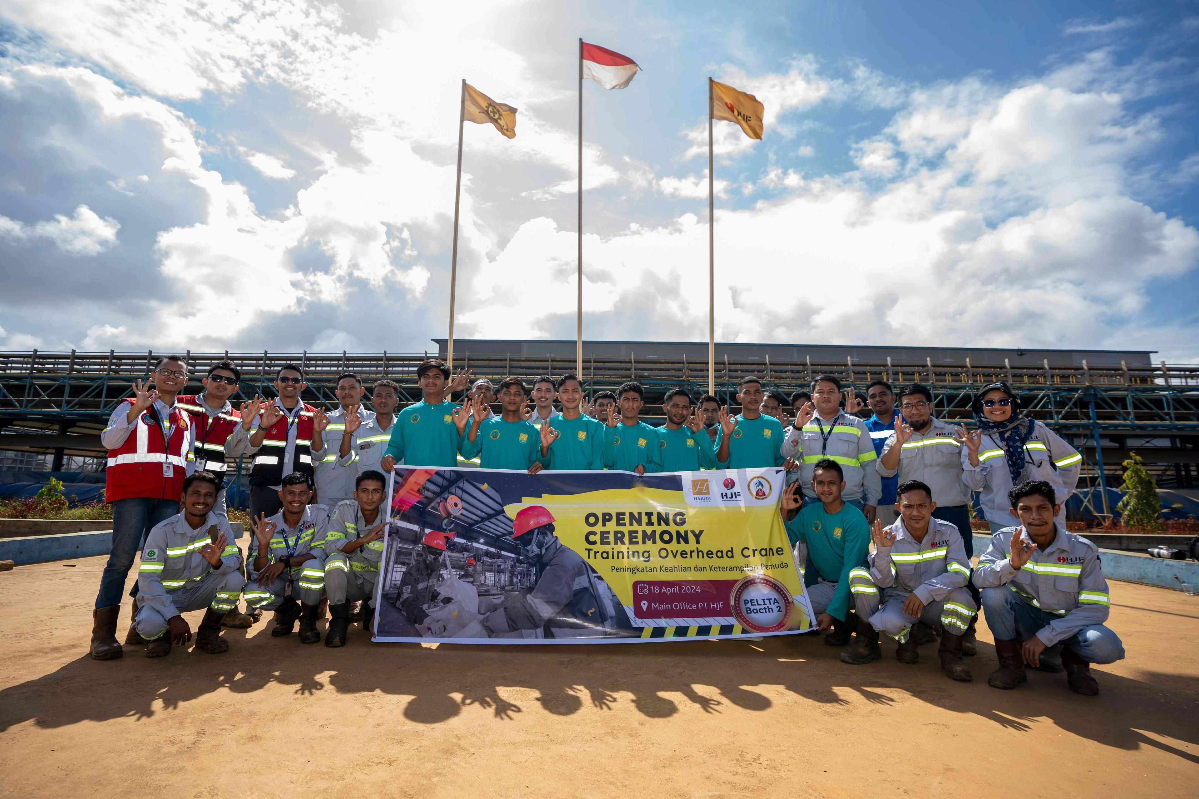 PELITA Batch 2: Harita Nickel Trains Local Workforce to Operate Overhead Crane Trucks