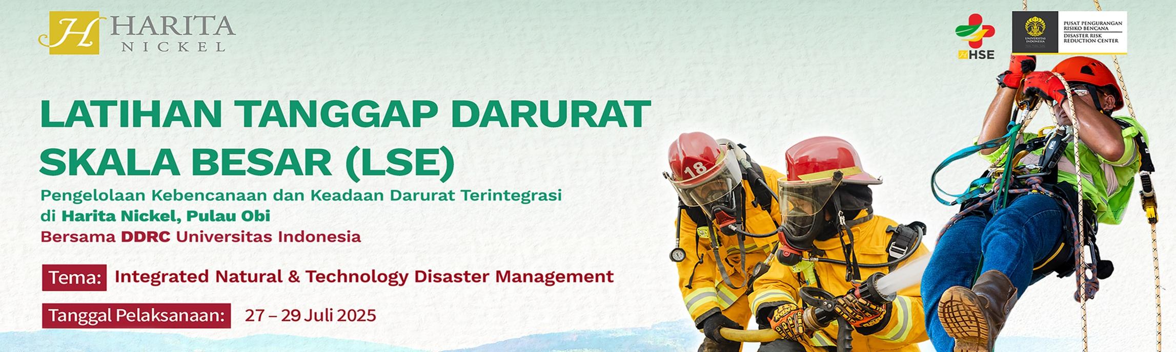 Enhance Preparedness, Harita Nickel Conduct Large-Scale Integrated Emergency Response Exercise