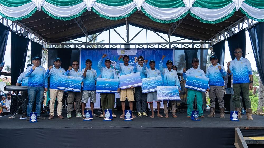 Harita Nickel Again Holds Obi Fishing Tournament in Kawasi Waters