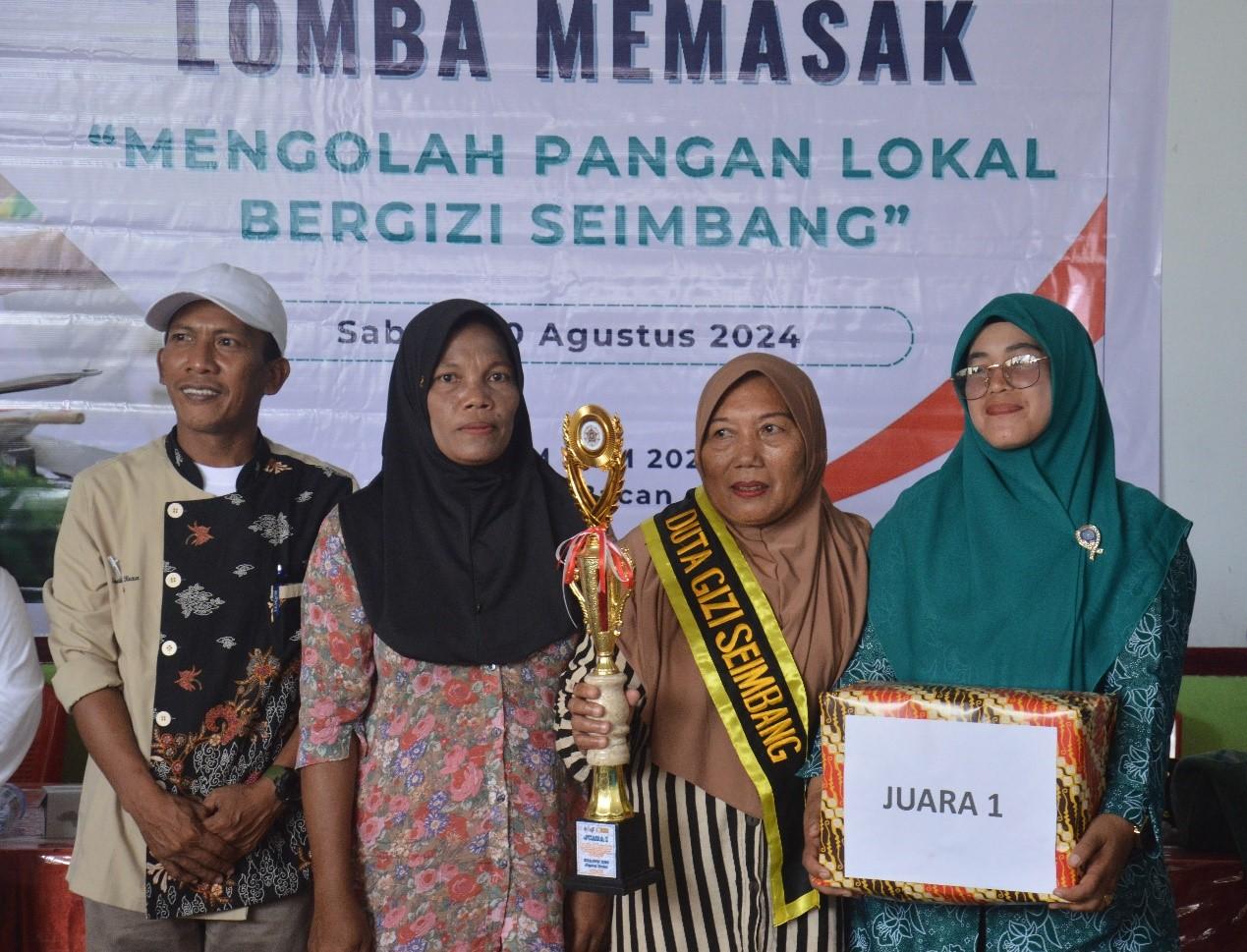 UGM and Harita Nickel Hold Nutritious Cooking Contest to Combat Stunting