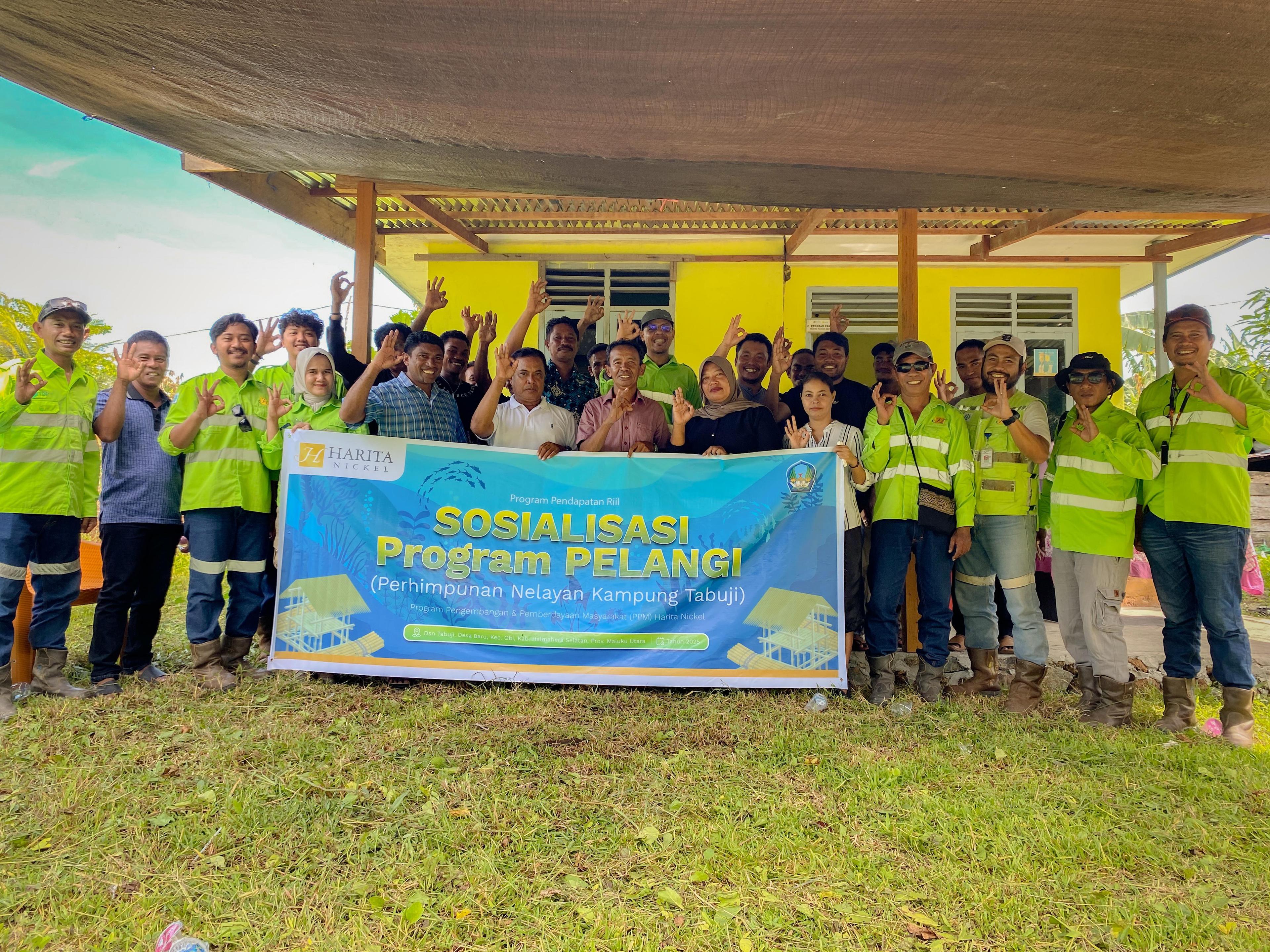 Harita Nickel Supports the Independence of Tabuji Fishermen Through the PELANGI Program